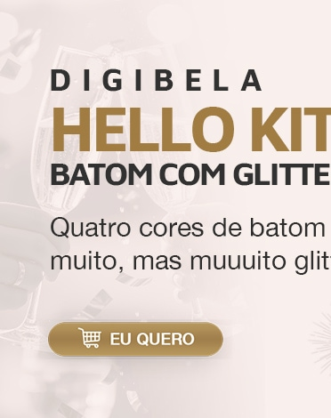 Hello Kitty Batom com Glitter