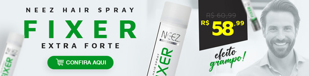 Neez Fixer Hair Spray Efeito Grampo