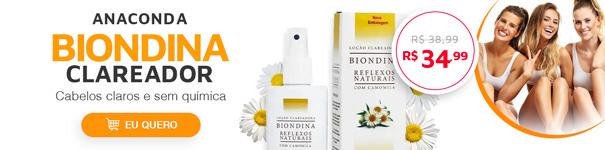Anaconda Biondina Clareador 140ml - Pump