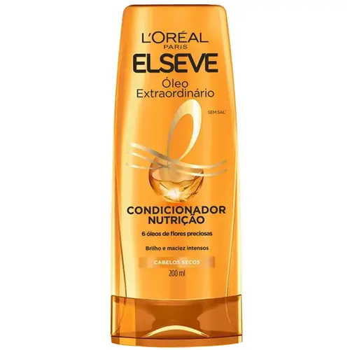 Loreal Elseve Óleo Extraordinário Condicionador Nutrição 200ml
