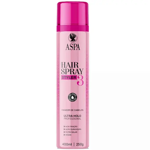 Aspa Hair Spray Styler Ultra Hold 400ml