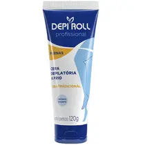 DepiRoll Cera Depilatória à Frio Pernas 120g - Tradicional