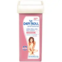 Depiroll Cera Roll-On Corporal Refil 100g - Rosa