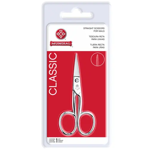 Mundial Classic Tesoura Reta para Unhas - BC-422