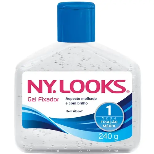 Ny. Looks Gel Fixador Condicionante 240g - Média