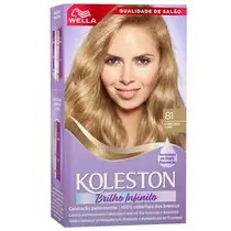 Koleston Kit Coloração Creme - 81 Louro Cinza Claro
