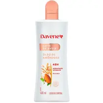 Davene Leite de Aveia Hidratante Corporal 400ml - Óleo de Amêndoas
