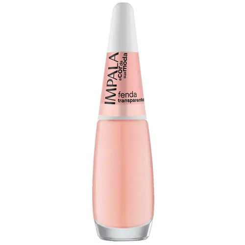 Impala A Cor da Sua Moda Esmalte Transparente 7,5ml - Fenda