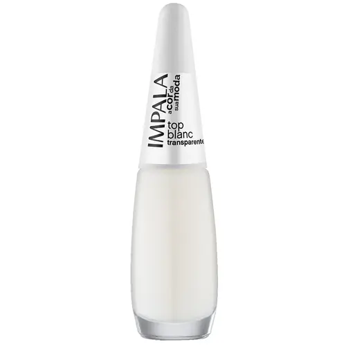 Impala A Cor da Sua Moda Esmalte Transparente 7,5ml - Top Blanc