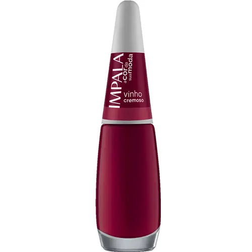 Impala A Cor da Sua Moda Esmalte Cremoso 7,5ml - Vinho