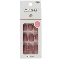 Kiss New York Impress Unhas Autocolantes Curto - Short Classic