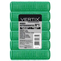 Vertix Bobes Autoaderentes N°1 - 6 Unidades