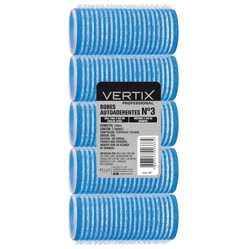 Vertix Bobes Autoaderentes N°3 - 5 Unidades