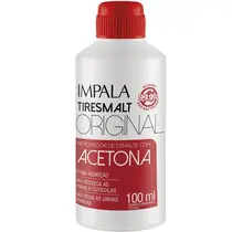 Impala Tiresmalt Original Removedor de Esmalte com Acetona 100ml