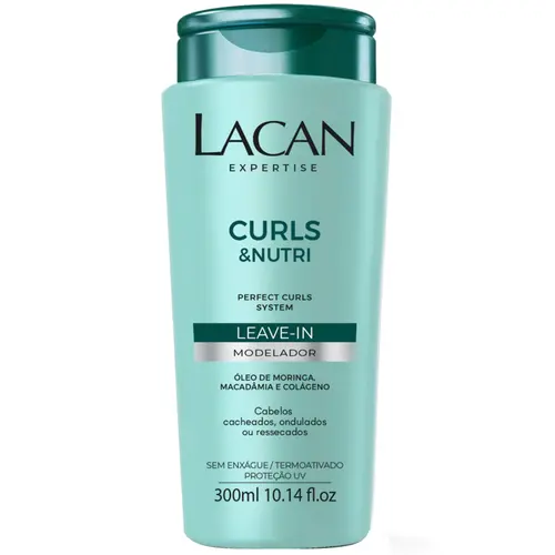 Lacan Curls & Nutri Leave-In Modelador 300ml