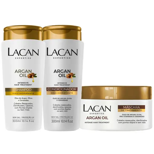 Lacan Kit Argan Oil Trio