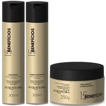Acquaflora Kit 15 Benefícios Trio