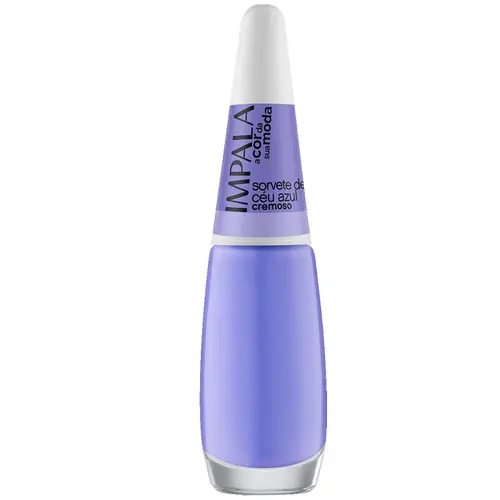 Impala A Cor da Sua Moda Esmalte Cremoso 7,5ml - Sorvete de Céu Azul
