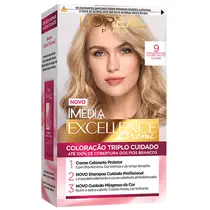 Loreal Imédia Excellence Kit Tintura - 9 Louro Muito Claro