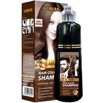 Veinira Shampoo Tonalizante 200ml - Castanho Escuro