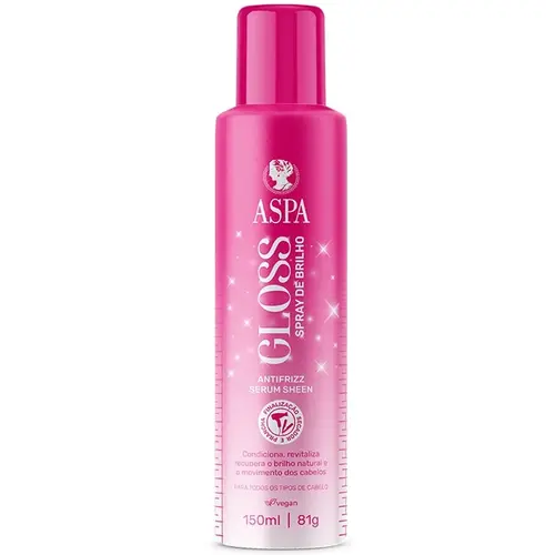 Aspa Gloss Spray de Brilho 150ml