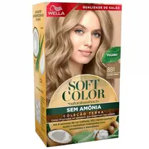 Wella Kit Soft Color Natural Instincts - 881 Louro Areia