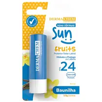 Dermachem Sun Fruits Protetor Labial FPS24 3,5g - Baunilha