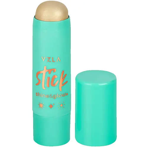 Vizzela Stick Shine & Glow Iluminador Cremoso 7g - Cor 01