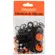 ProArt Elásticos de Silicone 200 Unidades - Preto