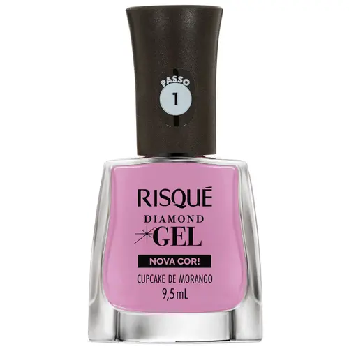 Risqué Diamond Gel 9,5ml - Cupcake de Morango