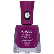 Risqué Diamond Gel Divas no Poder 9,5ml - Puro Luxo