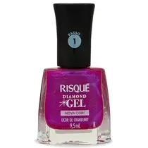 Risqué Diamond Gel 9,5ml - Licor de Cranberry