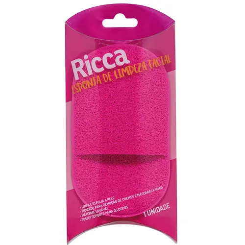 Ricca Esponja de Limpeza Facial