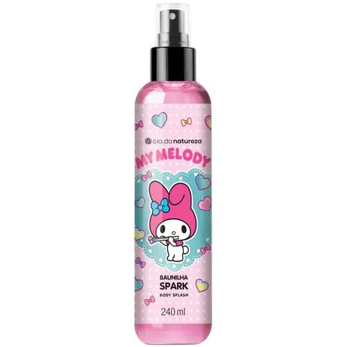 Cia da Natureza My Melody Body Splash 240ml - Baunilha Spark
