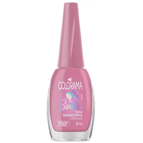 Colorama Barbie Esmalte Cremoso 8ml - Toda Barbiezinha