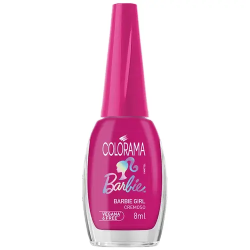 Colorama Barbie Esmalte Cremoso 8ml - Barbie Girl