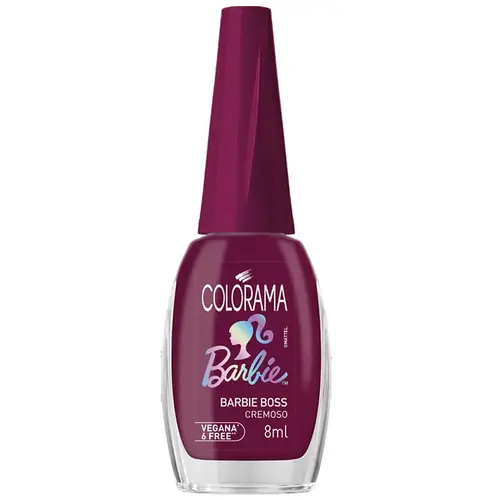 Colorama Barbie Esmalte Cremoso 8ml - Barbie Boss