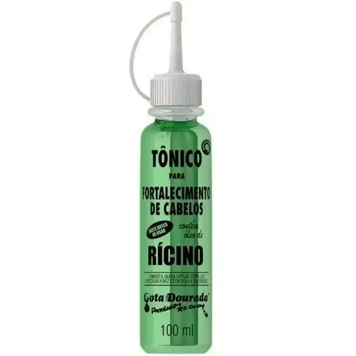 Gota Dourada Tônico Oleo de Ricino 100ml