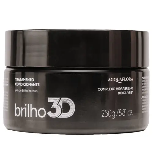 Acquaflora Brilho 3D Tratamento Condicionante 250g
