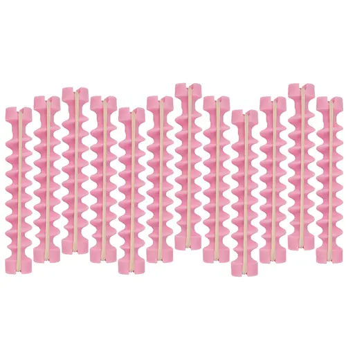 NB Acessórios Bigudim Plástico Espiral Nº1 - 12 Unidades