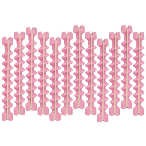 NB Acessórios Bigudim Plástico Espiral Nº3 - 12 Unidades