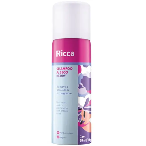Ricca Shampoo a Seco 50ml - Berry