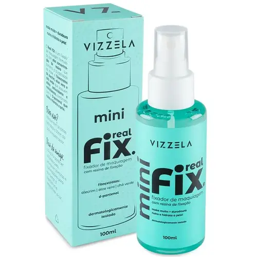 Vizzela Real Fix Mini Fixador de Maquiagem 100ml