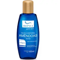Nupill Óleo Corporal Amêndoas Doce 100ml - Colágeno Natural