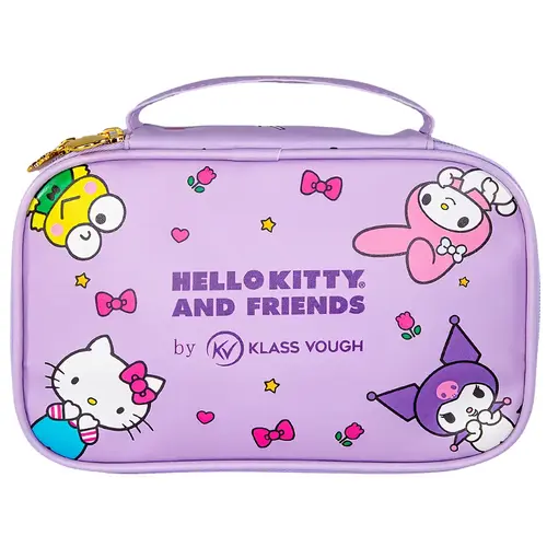 Klass Vough Hello Kitty and Friends Nécessaire Estruturada - Lilás