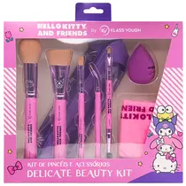 Klass Vough Hello Kitty and Friends Kit de Pincéis Delicate Beauty