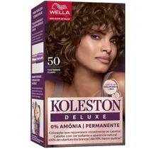 Koleston Deluxe Kit Coloração Permanente - 50 Castanho Claro