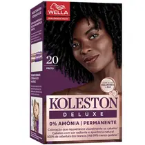 Koleston Deluxe Kit Coloração Permanente - 20 Preto