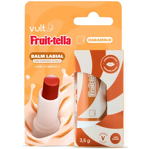 Vult Fruit-Tella Balm Labial 3,5g - Caramelo