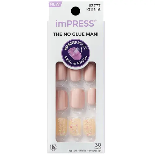 Kiss New York Impress The No Glue Mani Unhas Autocolantes - Dorothy